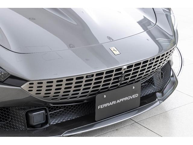 ローマ F1 DCT Grigio Ferro Met/Cuoio 20インチ鍛造ダイヤモンドフィニッシュホイール カーボンLEDステアリングカーボントンネル ベンチレーションシート バックレーダー サラウンドビューカメラ(19枚目)