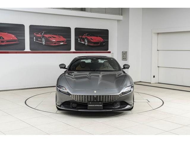 ローマ F1 DCT Grigio Ferro Met/Cuoio 20インチ鍛造ダイヤモンドフィニッシュホイール カーボンLEDステアリングカーボントンネル ベンチレーションシート バックレーダー サラウンドビューカメラ(34枚目)