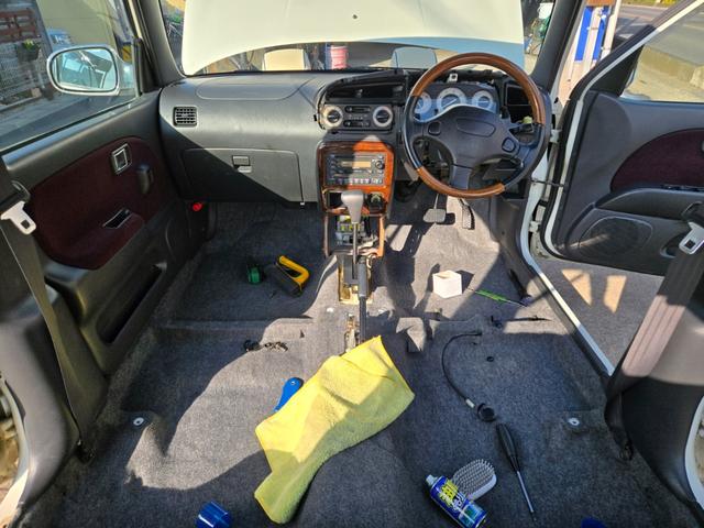 ミラジーノ ジーノ　パールホワイト　シートカバー　前後２カメラドラレコ（15枚目）