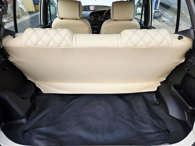 ミラジーノ ジーノ　パールホワイト　シートカバー　前後２カメラドラレコ（22枚目）