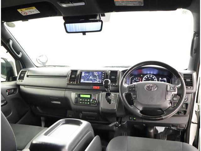 ハイエースバン スーパーGL ダークプライムII 衝突回避システム 運転席助手席エアバック ESC フルフラット スマートエントリー LEDライト エアコン パワーウィンドウ ワンセグテレビ エアバック キーレスエントリー イモビライザー ETC付き(5枚目)