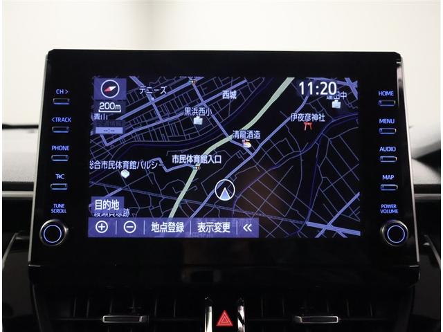 カローラクロス Z DVD再生可 横滑り防止機能 盗難防止装置 メモリナビ 整備記録簿 バックガイドモニター クルーズコントロール 地デジ エアバッグ キーフリーシステム パワ-シ-ト AAC ETC車載器 AW ABS(10枚目)