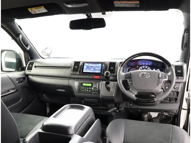 ハイエースバン スーパーGL ダークプライムII 運転席助手席エアバック ESC フルフラット スマートエントリー LEDライト 地デジ エアコン パワーウィンドウ エアバック キーレスエントリー イモビライザー ETC付き パワーステアリング(5枚目)