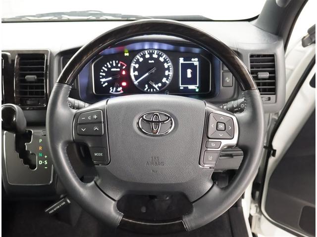 ハイエースバン スーパーＧＬ　ダークプライムＩＩ　ＬＥＤヘットライト　メモリーナビゲーション　地デジ　スマキー　ＡＢＳ　フルフラット　盗難警報装置　運転席エアバッグ　リアクーラー　オートエアコン　パワーウインドウ　記録簿　ＥＳＣ　ＥＴＣ　キーレス（6枚目）