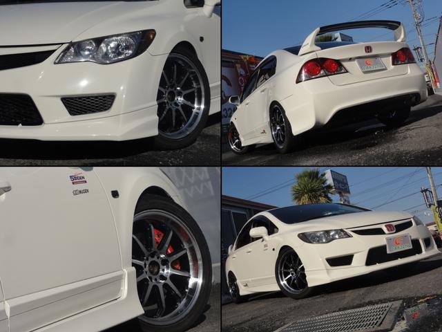 タイプR 車高調 マフラー 5ZIGEN18AW 追加メータ(19枚目)