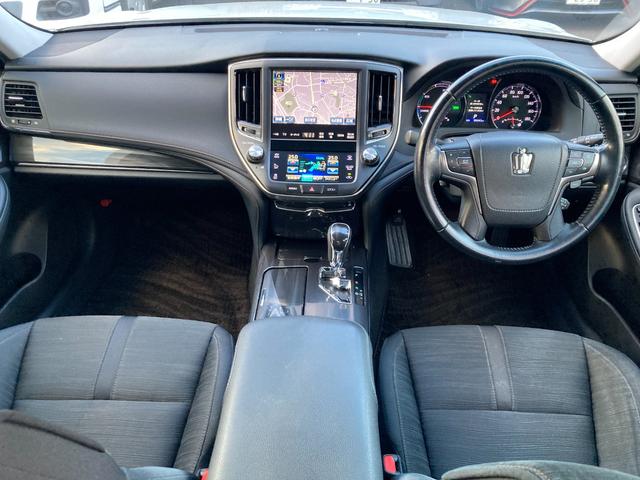 クラウンハイブリッド アスリートＳ　ワンオーナー・サンルーフ・純正ＨＤＤナビ・地デジ・ＢＴオーディオ・バックモニター・ビルトインＥＴＣ・パワーシート・スマートキー・純正ＯＰ１８ＡＷ・クルコン・ディスチャージドランプ（15枚目）