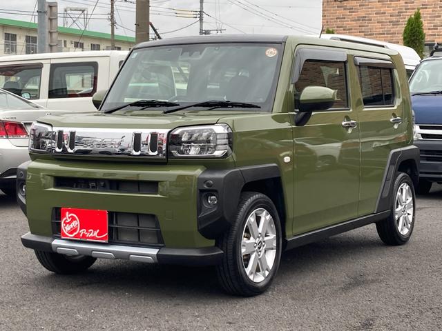 タフト Ｇターボ　クロムベンチャー　ワンオーナー・純正ＳＤナビ・地デジ・ＢＴオーディオ・バックモニター・全方位モニター・スマートキー・ガラスルーフ・ＥＴＣ・純正ドラレコ・純正１５ＡＷ・ルーフレール・シートヒーター（7枚目）