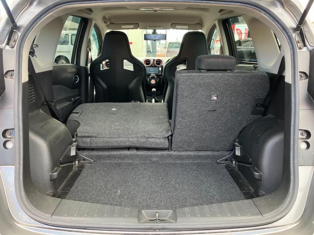 ノート ニスモ　Ｓ　ワンオーナー　走行２万５千キロ台　５速マニュアル　前左右純正レカロシート　オーテックマフラー　ＬＥＤヘッド　アルパインＳＤナビ・７００Ｗ　フルセグ　Ｂガイドモニター　前後ドライブレコーダー　ＥＴＣ（36枚目）