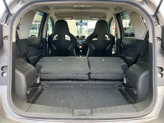 ノート ニスモ　Ｓ　ワンオーナー　走行２万５千キロ台　５速マニュアル　前左右純正レカロシート　オーテックマフラー　ＬＥＤヘッド　アルパインＳＤナビ・７００Ｗ　フルセグ　Ｂガイドモニター　前後ドライブレコーダー　ＥＴＣ（37枚目）