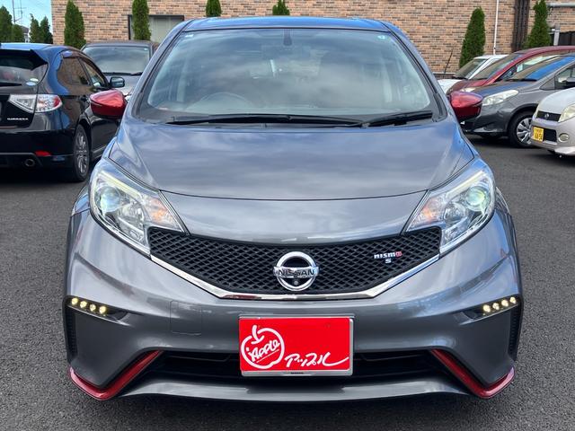 ノート ニスモ　Ｓ　ワンオーナー　走行２万５千キロ台　５速マニュアル　前左右純正レカロシート　オーテックマフラー　ＬＥＤヘッド　アルパインＳＤナビ・７００Ｗ　フルセグ　Ｂガイドモニター　前後ドライブレコーダー　ＥＴＣ（45枚目）