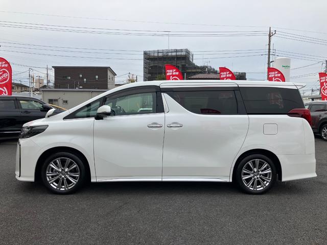 アルファード 2.5S タイプゴールド セーフティセンス 両側パワスラ パワーバックドア 三眼LEDヘッドライト 純正ナビ フルセグ Bガイドモニター 後席フリップダウンモニター ナビ連動ビルトインETC 2列目左右オットマン 純正18AW(59枚目)