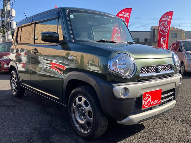 ハスラー Ｇ　走行４００００キロ台　デュアルカメラブレーキサポート　アイドリングストップ　前左右シートヒーター　ケンウッドナビ・ＭＤＶ－Ｄ４０５ＢＴ　地デジ　Ｂガイドモニター　ＥＴＣ　ドラレコ　オート電格ドアミラー（4枚目）