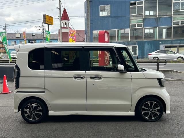 Ｎ－ＢＯＸカスタム Ｇ・Ｌホンダセンシング　純正ＳＤナビ　バックモニター　両側パワースライドドア　フルセグＴＶ　ＢＴオーディオ　スマートキー２つ　ＬＥＤヘッドランプ（4枚目）