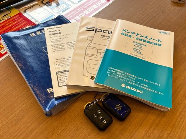 スペーシアカスタム ハイブリッドＸＳ　カロッツェリアＳＤナビ　両側パワースライドドア　フルセグＴＶ　ＢＴオーディオ　シートヒーター　ドライブレコーダー前後　デュアルカメラブレーキサポート　スマートキー２つ（52枚目）