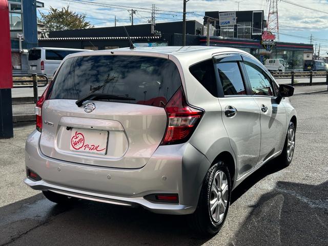 ノート X 社外SDナビ バックカメラ ワンセグTV BTオーディオ ETC 前後ドライブレコーダー オートライト インテリジェントキー2つ(8枚目)