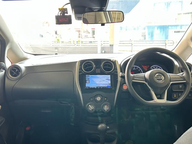 ノート X 社外SDナビ バックカメラ ワンセグTV BTオーディオ ETC 前後ドライブレコーダー オートライト インテリジェントキー2つ(12枚目)