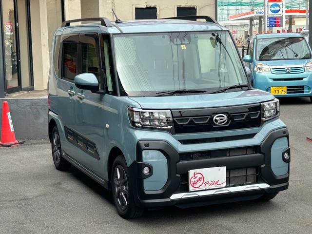 タント ファンクロス　社外ＳＤナビ　バックカメラ　ＢＴオーディオ　フルセグＴＶ　　ドラレコ前後　ＥＴＣ　シートヒーター　スマートキー２つ　ワンオーナー（6枚目）