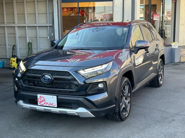 ＲＡＶ４ ハイブリッドアドベンチャー　パノラマムーンルーフ　デジタルインナーミラー　純正ＳＤナビ　バックモニター　シートヒーター　ワンオーナー　スマートキー２つ（7枚目）