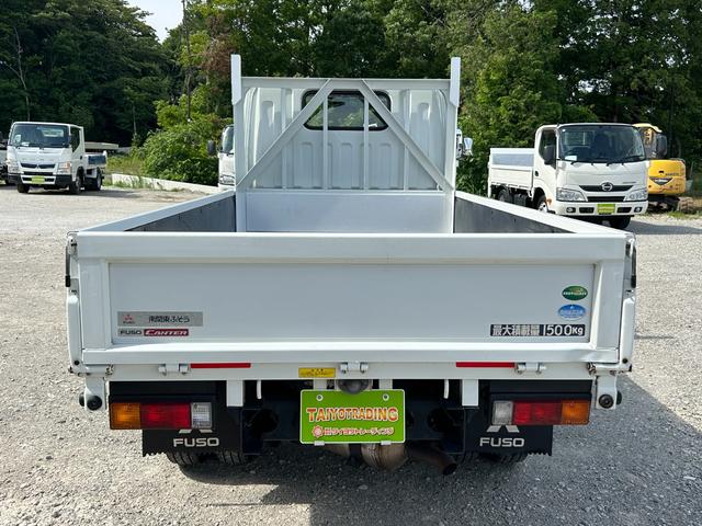 キャンター 　１．５ｔ　全低床　ＡＴ車　ディーゼルターボ　１年保証付き　荷台内寸　長さ３１００ｍｍ　幅１６００ｍｍ　ナビ　ＴＶ　ＥＴＣ　電動格納ミラー　坂道発進補助装置付　１．５トン　１．５トントラック　平ボディ（6枚目）