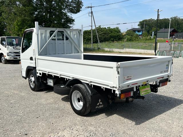 キャンター 　１．５ｔ　全低床　ＡＴ車　ディーゼルターボ　１年保証付き　荷台内寸　長さ３１００ｍｍ　幅１６００ｍｍ　ナビ　ＴＶ　ＥＴＣ　電動格納ミラー　坂道発進補助装置付　１．５トン　１．５トントラック　平ボディ（7枚目）