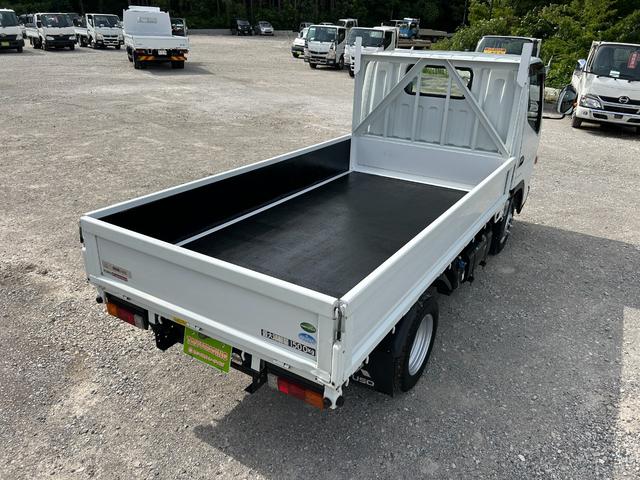 キャンター 　１．５ｔ　全低床　ＡＴ車　ディーゼルターボ　１年保証付き　荷台内寸　長さ３１００ｍｍ　幅１６００ｍｍ　ナビ　ＴＶ　ＥＴＣ　電動格納ミラー　坂道発進補助装置付　１．５トン　１．５トントラック　平ボディ（50枚目）