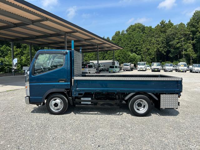 キャンター 　全低床カスタム　１．５ｔ　ＡＴ車　ディーゼルターボ　１年保証付き　荷台内寸長さ３１００ｍｍ　幅１６００ｍｍ　ナビ　ＴＶ　ＥＴＣ　両側電動格納ミラー　荷台鉄板張　１．５トン　１．５トントラック　平ボディ（8枚目）