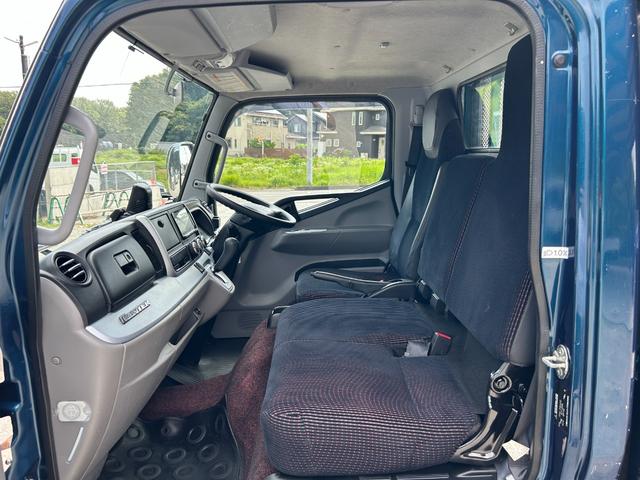 キャンター 　全低床カスタム　１．５ｔ　ＡＴ車　ディーゼルターボ　１年保証付き　荷台内寸長さ３１００ｍｍ　幅１６００ｍｍ　ナビ　ＴＶ　ＥＴＣ　両側電動格納ミラー　荷台鉄板張　１．５トン　１．５トントラック　平ボディ（34枚目）