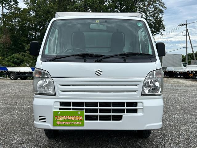 キャリイトラック 　１年保証付き　４ＷＤ　禁煙車　ＡＴ車　パネルバン　保冷車　バックカメラ　キーレス　禁煙車　三方開　積載３５０ｋｇ　エアコン　スペアキー　室内灯　非常ブザー　運転席エアバッグ　助手席エアバック　オートマ（2枚目）