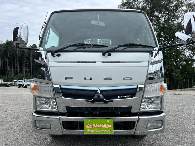 キャンター ロング全低床　１年保証付き　カスタム　３ｔ　全低床　ＡＴ車　ディーゼルターボ　荷台内寸　長さ４３４０ｍｍ　幅１７８０ｍｍ　荷台鉄板張　両側電格ミラー　ナビ　ＴＶ　ＥＴＣ　坂道発進補助　３トン　３トントラック　ロング（60枚目）