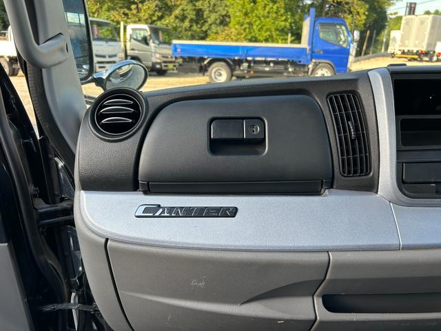キャンター 全低床　カスタム　１年保証付き　２ｔ　ＡＴ車　ディーゼルターボ　両側電動格納ミラー　荷台内寸　長さ３１００ｍｍ　幅１６００ｍｍ　ナビ　ＴＶ　Ｂｌｕｅｔｏｏｔｈ接続　２トン　２トントラック　平ボディ　荷台鉄板可（36枚目）
