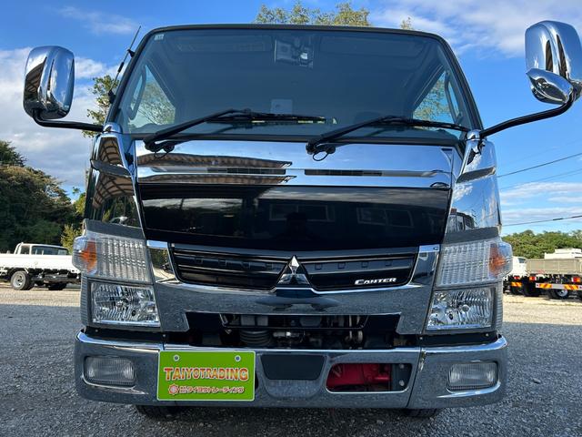 キャンター 全低床　カスタム　１年保証付き　２ｔ　ＡＴ車　ディーゼルターボ　両側電動格納ミラー　荷台内寸　長さ３１００ｍｍ　幅１６００ｍｍ　ナビ　ＴＶ　Ｂｌｕｅｔｏｏｔｈ接続　２トン　２トントラック　平ボディ　荷台鉄板可（59枚目）