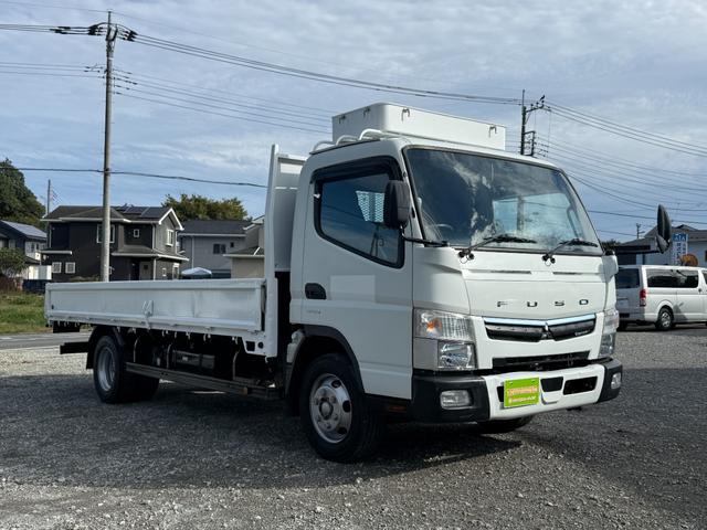 キャンター 　１年保証付き　４ｔ　ワイド超ロング　ＡＴ車　バックカメラ　積載量４２００ｋｇ　荷台内寸　長さ５０００ｍｍ　幅２０８０ｍｍ　荷台鉄板張り　ＥＴＣ　準中型免許対応車　キーレス　４トントラック　ワイドロング（3枚目）