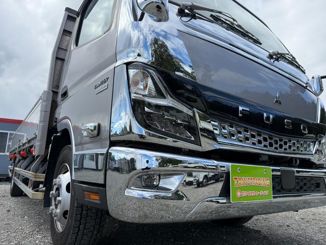 キャンター ワイドキャブロング全低床カスタム　１年保証付　３．５ｔ　ワイド超ロング　ＡＴ車　ワイドロング　積載量３５００ｋｇ　荷台内寸　長さ５０００ｍｍ　幅２０８０ｍｍ　荷台鉄板張り　アルミ　ＥＴＣ　準中型免許対応車　４トントラック　４ｔ　３トン（64枚目）