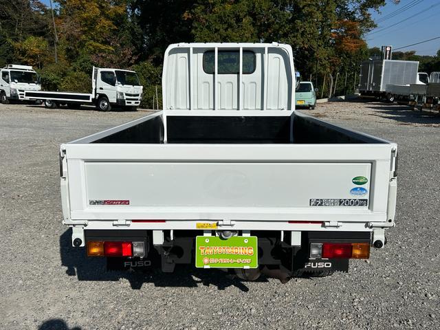 キャンター 全低床　１年保証付き　禁煙車　２ｔ　ＡＴ車　ディーゼルターボ　電動格納ミラー　荷台内寸　長さ３１００ｍｍ　幅１６００ｍｍ　荷台木製　坂道発進補助装置付　２トン　２トントラック　標準　平ボディ　荷台鉄板張り可能（6枚目）