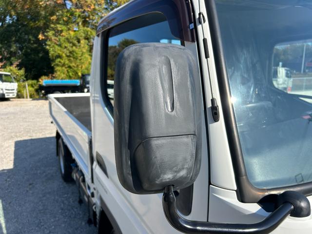 キャンター 全低床　１年保証付き　禁煙車　２ｔ　ＡＴ車　ディーゼルターボ　電動格納ミラー　荷台内寸　長さ３１００ｍｍ　幅１６００ｍｍ　荷台木製　坂道発進補助装置付　２トン　２トントラック　標準　平ボディ　荷台鉄板張り可能（54枚目）