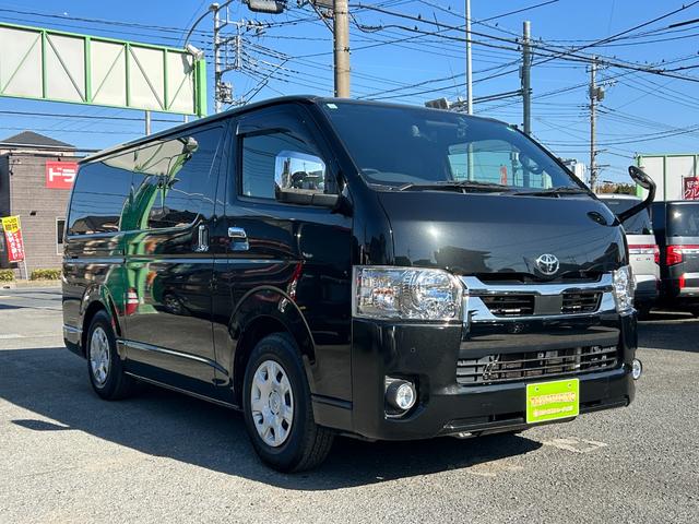 ハイエースバン スーパーＧＬ　ダークプライムＩＩ　１年保証付き　禁煙車　マルチロールトランスポーター　ディーゼルターボ　トヨタセーフティセンス　アルパインナビ　ＴＶ　ＥＴＣ　バックカメラ　デジタルインナーミラー　ＡＣ１００Ｖ　Ｂｌｕｅｔｏｏｔｈ接続可（3枚目）
