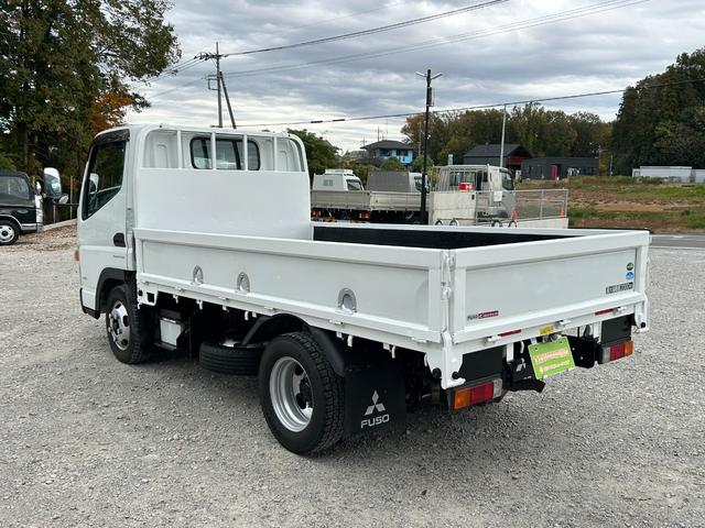 キャンター 全低床　１年保証付き　２ｔ　ＡＴ車　ディーゼルターボ　電動格納ミラー　荷台内寸長さ３１００ｍｍ　幅１６００ｍｍ　ナビ　ＴＶ　ＥＴＣ　坂道発進補助装置付　２トン　２トントラック　平ボディ　荷台鉄板張り　キーレス（7枚目）