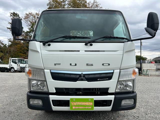 キャンター 全低床　１年保証付き　２ｔ　ＡＴ車　ディーゼルターボ　電動格納ミラー　荷台内寸長さ３１００ｍｍ　幅１６００ｍｍ　ナビ　ＴＶ　ＥＴＣ　坂道発進補助装置付　２トン　２トントラック　平ボディ　荷台鉄板張り　キーレス（56枚目）