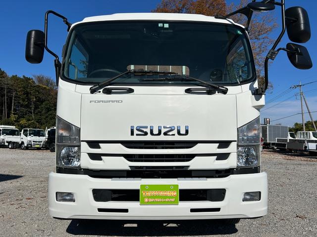 フォワード 　１年保証付き　４ｔ　ワイドロング　全低床　ＭＴ車　ワンオーナー　荷台内寸　長さ４２４０ｍｍ　幅２１５０ｍｍ　荷台鉄板張り　電動格納ミラー（50枚目）