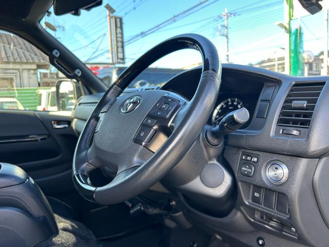 ハイエースバン スーパーGL ダークプライムII 1年保証付き 禁煙車 ディーゼルターボ トヨタセーフティセンス パノラミックビューモニター AC100V ナビTV ETC バックカメラ Bluetooth接続 Wエアコン LEDヘッドライト エアロ(16枚目)