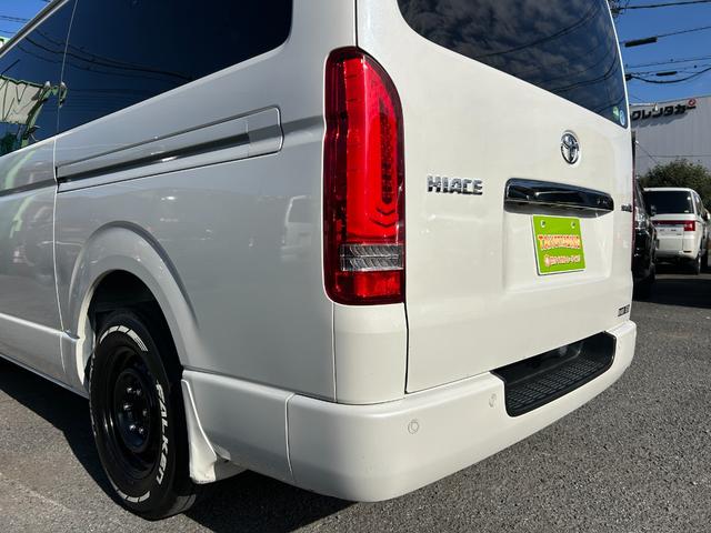 ハイエースバン スーパーGL ダークプライムII 1年保証付き 禁煙車 ディーゼルターボ トヨタセーフティセンス パノラミックビューモニター AC100V ナビTV ETC バックカメラ Bluetooth接続 Wエアコン LEDヘッドライト エアロ(74枚目)