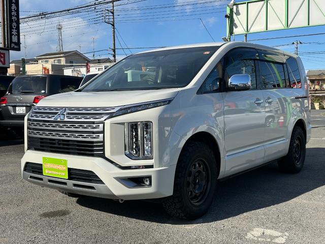 デリカD:5 P 1年保証付き 4WD ワンオーナー アラウンドビューモニター シートヒーター 電動シート 電動リアゲート サイドステップ 寒冷地仕様 両側電動スライド 電動ステップ ハンドルヒーター USB HDMI(3枚目)