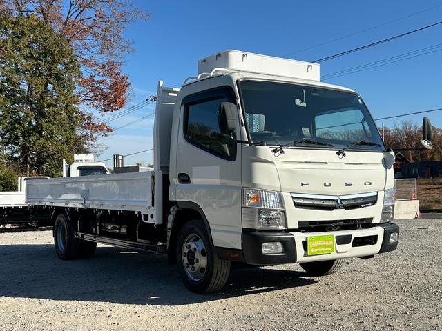 キャンター ワイドキャブロング全低床 1年保証付き 4t ワイド超ロング AT車 ディーゼルターボ 荷台鉄板 ナビ バックカメラ ETC Bluetooth 電格ミラー 坂道発進補助装置 4トン 4トントラック ワイドロング 積載4.2t(3枚目)