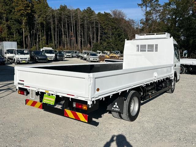 キャンター ワイドキャブロング全低床 1年保証付き 4t ワイド超ロング AT車 ディーゼルターボ 荷台鉄板 ナビ バックカメラ ETC Bluetooth 電格ミラー 坂道発進補助装置 4トン 4トントラック ワイドロング 積載4.2t(5枚目)