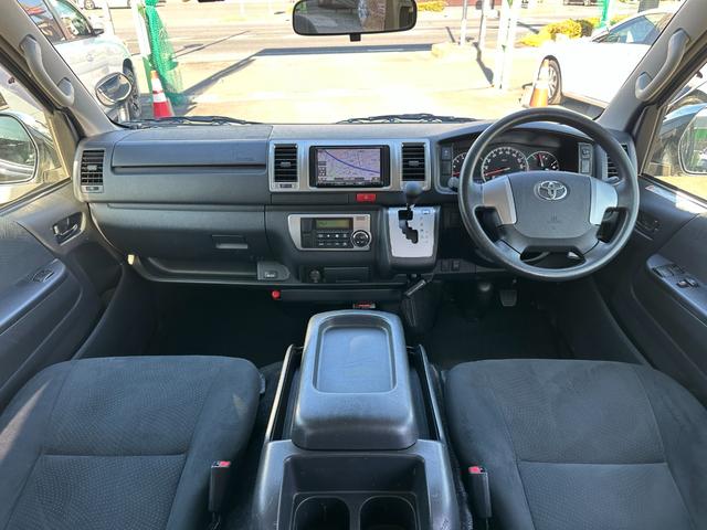 ハイエースバン ロングスーパーGL 1年保証付き 禁煙車 バックカメラ Bluetooth接続 ディーゼルターボ ナビ TV ETC ドライブレコーダー 両側スライドドア LEDヘッドライト ホイルキャップ付き AC100V キーレス(13枚目)
