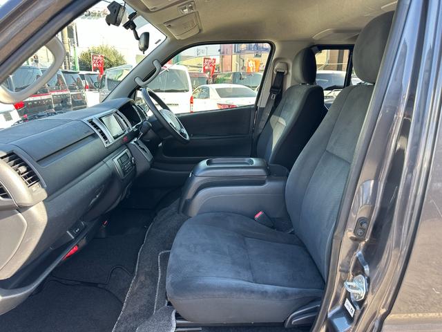 ハイエースバン ロングスーパーGL 1年保証付き 禁煙車 バックカメラ Bluetooth接続 ディーゼルターボ ナビ TV ETC ドライブレコーダー 両側スライドドア LEDヘッドライト ホイルキャップ付き AC100V キーレス(35枚目)