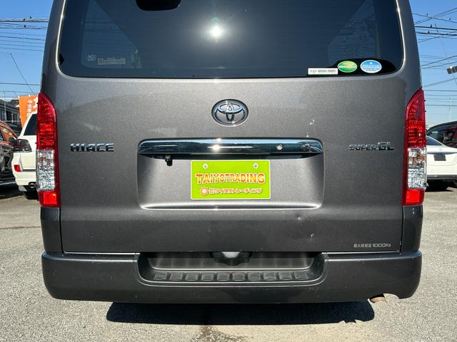 ハイエースバン ロングスーパーGL 1年保証付き 禁煙車 バックカメラ Bluetooth接続 ディーゼルターボ ナビ TV ETC ドライブレコーダー 両側スライドドア LEDヘッドライト ホイルキャップ付き AC100V キーレス(77枚目)