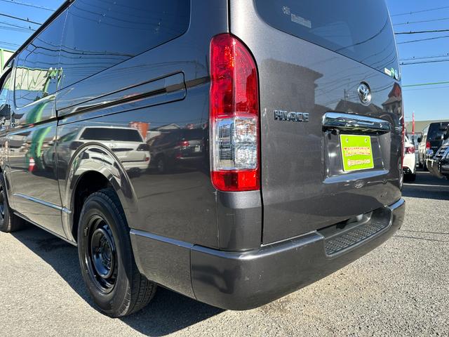 ハイエースバン ロングスーパーGL 1年保証付き 禁煙車 バックカメラ Bluetooth接続 ディーゼルターボ ナビ TV ETC ドライブレコーダー 両側スライドドア LEDヘッドライト ホイルキャップ付き AC100V キーレス(78枚目)