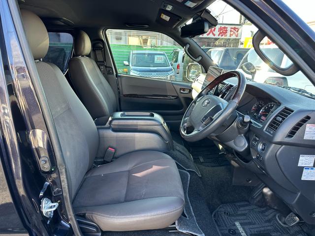 ハイエースバン スーパーＧＬ　５０ＴＨ　アニバーサリーリミテッド　１年保証付き　４ＷＤ　禁煙車　モデリスタエアロ　アルパイン１１インチフローディングナビ　両側電動スライドドア　バックカメラ　ＴＶ　Ｂｌｕｅｔｏｏｔｈ　ＨＤＭＩ　ＵＳＢ　ＡＣ１００　パワーヒート　ＥＴＣ（12枚目）