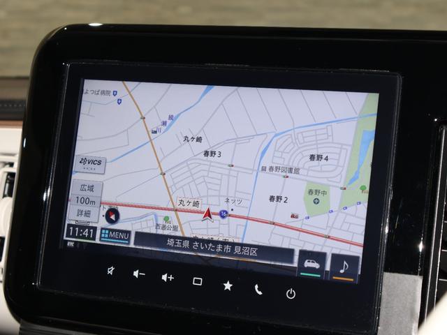 ワゴンＲスマイル ハイブリッドＸ　純ナビ　全方位カメラ　Ｐセンサー　ＥＴＣ　セキュリティー　前席シートヒーター　クルーズコントロール　ＵＳＢ　インテリジェントキー　横滑防止装置　バックモニター　フルオートエアコン　キーフリー　ナビＴＶ（4枚目）